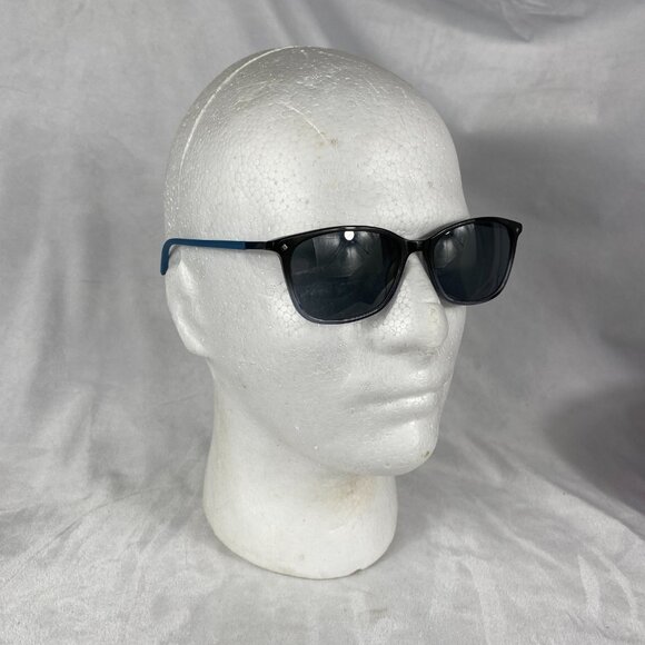 COLE HAAN CH5030 016 GREY BLUE SILVER FULL RIM EYEGLASS FRAMES ONLY 53-17-135 - Picture 1 of 12